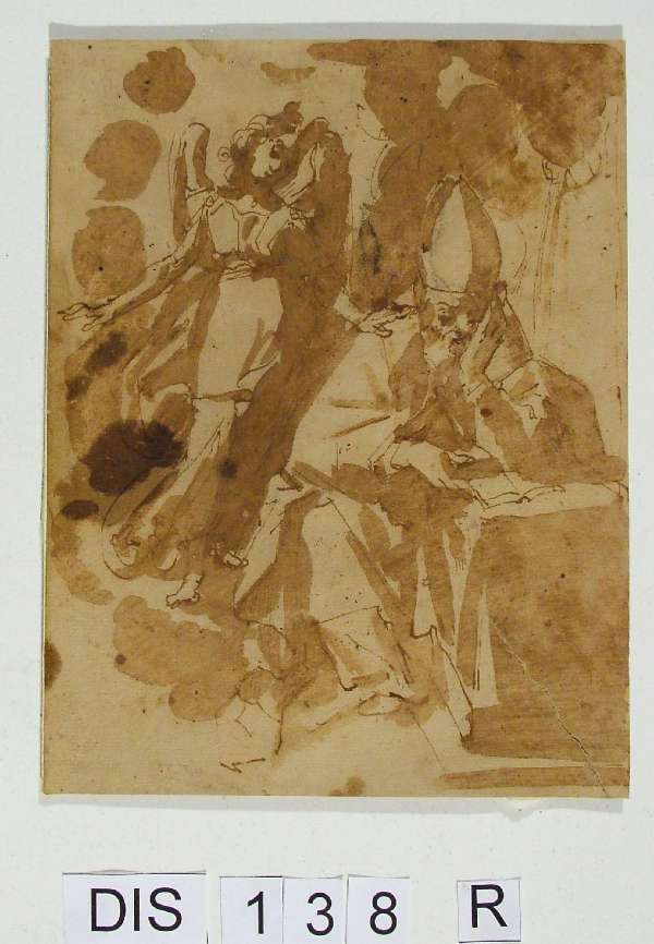 Santo vescovo e angelo