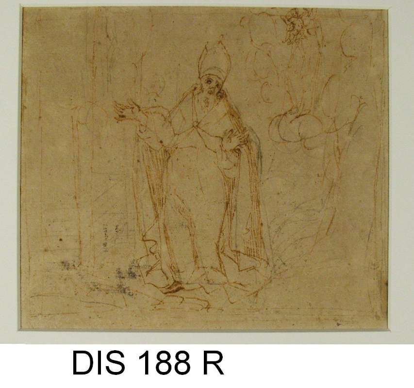 Il Crocifisso e la Vergine che appaiono a Sant’Agostino
